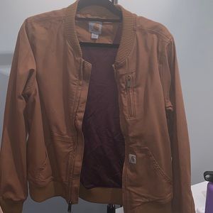 Tan/khaki Carhartt jacket